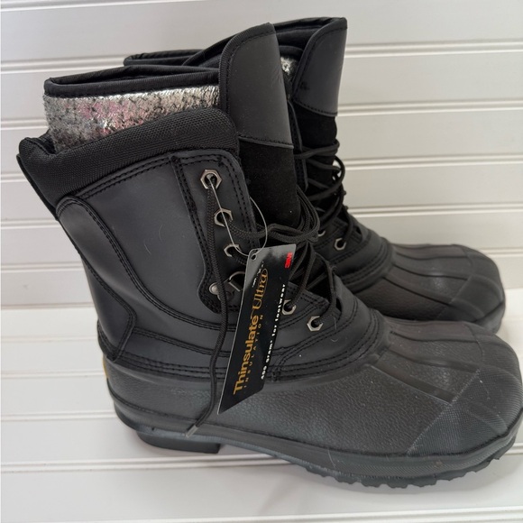 La Crosse Boots Mens 9M Pac 12" NMT 400G Iceman Iceberg Safety Steel Toe NEW - Picture 3 of 8